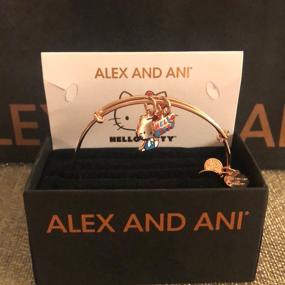 Alex and Ani Hello Kitty bracelet-Limited Edition - Picture 1 of 1